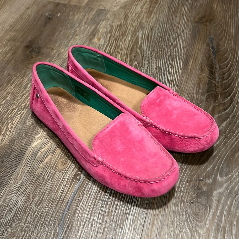 Pink Ugg Loafers